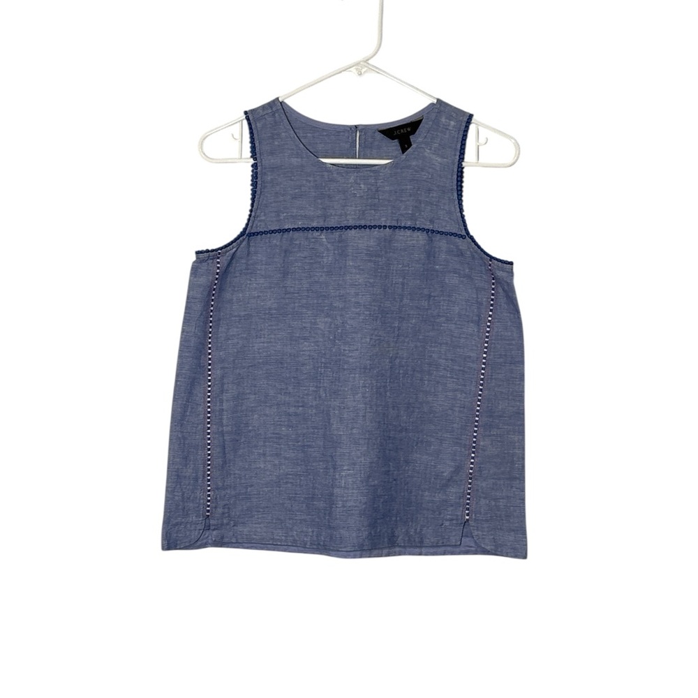 J. Crew Light Blue Tank Top,Size 2